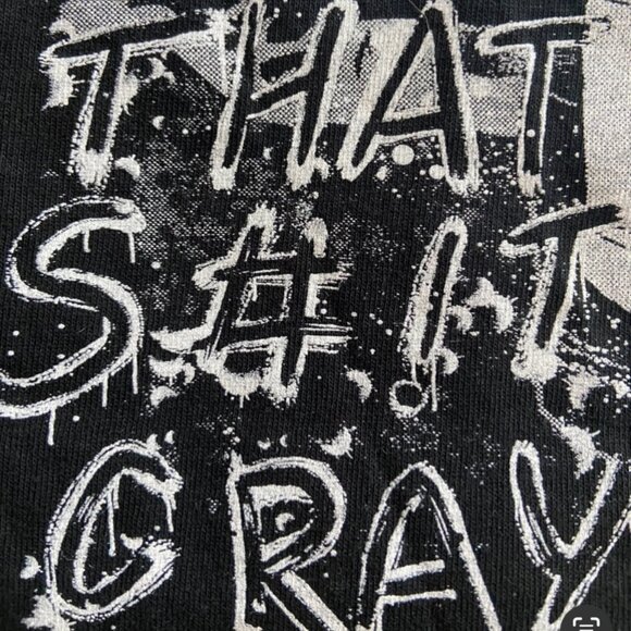 Unisex Retro Cartoon Joker Harley Quinn DC Comics Halloween Goth Black T Shirt - Picture 11 of 12